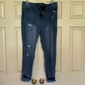 Distressed Skinny Jeans